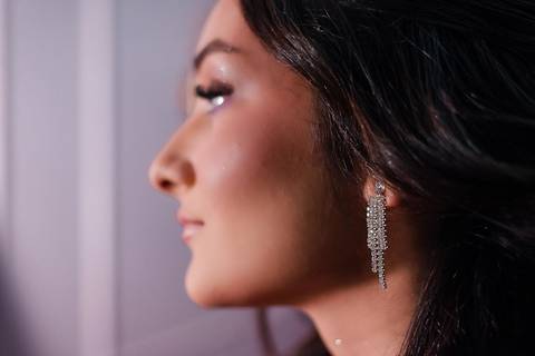 fotos de debutante em sua festa de 15 anos em Sapucaia do Sul no salão de beleza Must Eventos '
