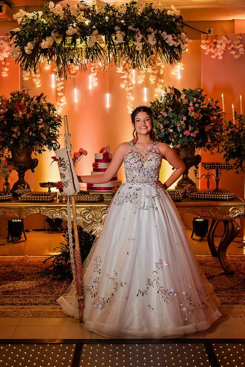Festa de 15 anos de Yandra no Tradicional Eventos em Novo Hamburgo Fotógrafo Jeferson Paz'