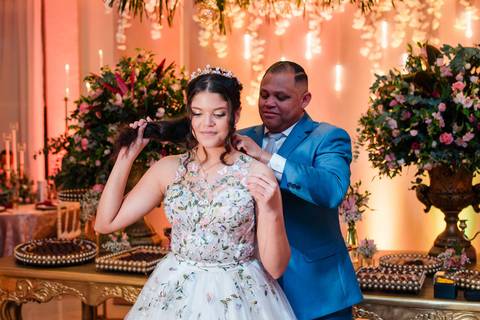 Festa de 15 anos de Yandra no Tradicional Eventos em Novo Hamburgo Fotógrafo Jeferson Paz'