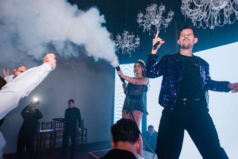 fotos da festa de 15 anos de larissa abascal em cachoeirinha no espaço Pátio 115 feitas por Jeferson Paz Fotografia'
