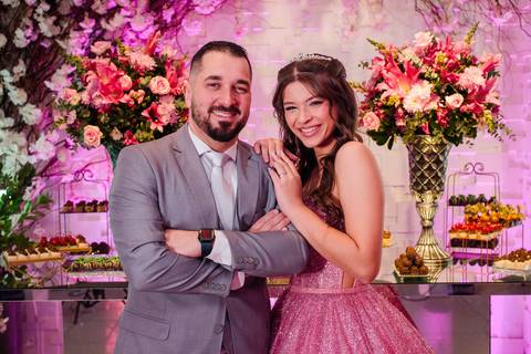 Fotos da festa de 15 anos de Dhiully na Saint Haus Eventos by Jeferson paz Fotografia'