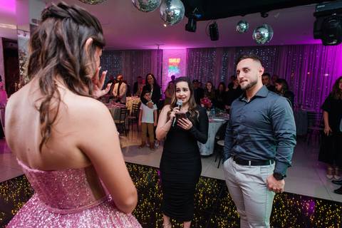 Fotos da festa de 15 anos de Dhiully na Saint Haus Eventos by Jeferson paz Fotografia'