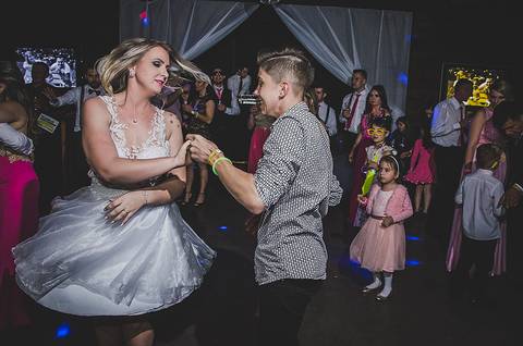 Casamento pista de dança'
