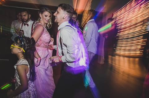 Casamento pista de dança'