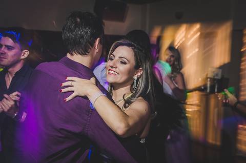 Casamento pista de dança'