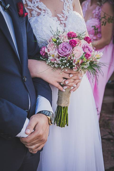 Casamento ao ar livre em Sapiranga Foto do Buquê'