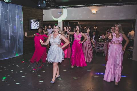 Casamento coreografia da abertura da pista de dança'