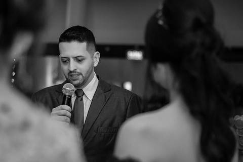 Festa de 15 anos na Sociedade Gondoleiros Porto Alegre pai emocionado'