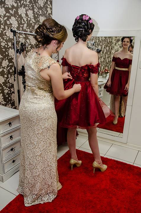 Making of da debutante 15 anos Alle Cabeleireiros Day Spa e Estética '