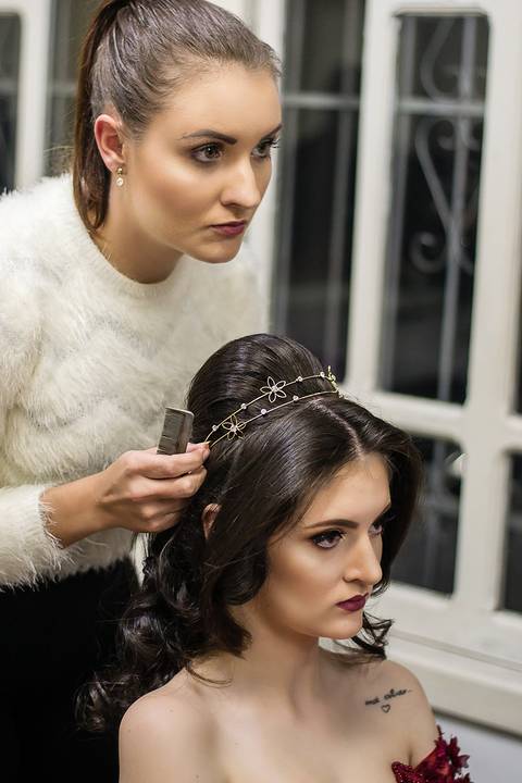 Making of da debutante 15 anos Alle Cabeleireiros Day Spa e Estética'