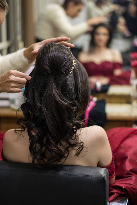 Making of da debutante 15 anos Alle Cabeleireiros Day Spa e Estética'