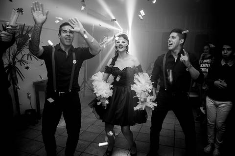 Festa de 15 anos na Sociedade Gondoleiros Porto Alegre Balada raio laser'