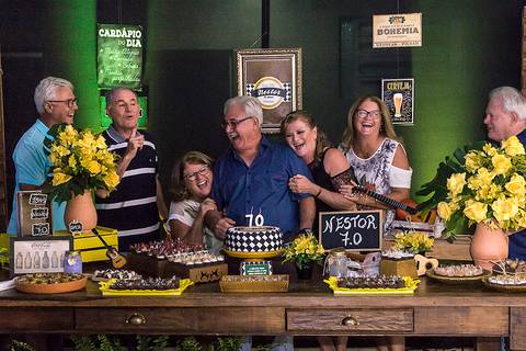 Aniversário de 70 anos de Nestor Augusto de Cesaro'
