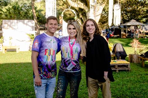 Danrley Ferreira, Letícia Swarovski e Arthur Seidel - 15ª Feijoada do Lucca Rossi'