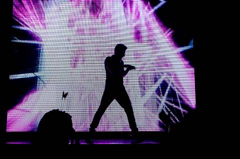 pista de dança em festa de 15 anos'