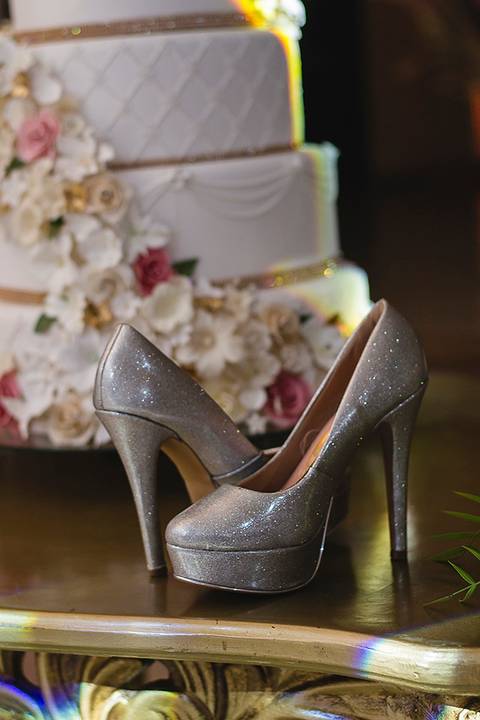 Sapato da debutante'