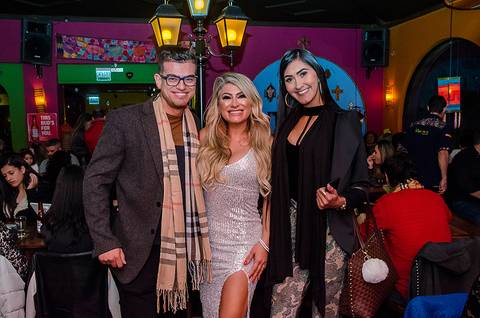 Letícia Swarowski os convidados do seu aniversário no Guacamole Cocina Mexicana'