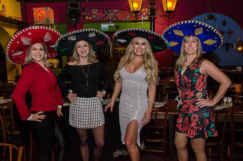 Letícia Swarowski os convidados do seu aniversário no Guacamole Cocina Mexicana'