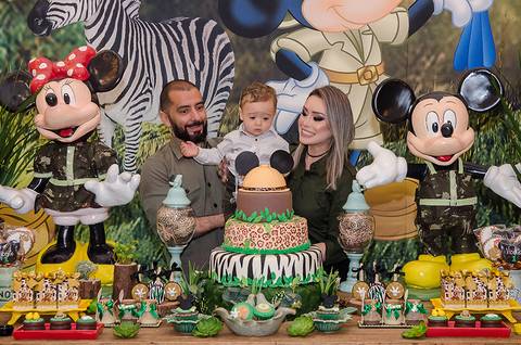 Festa infantil em Richesky Kids & Teens pais com o aniversariante'