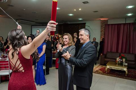 Fotografia de festa de formatura'