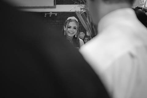 Homenagem aos pais da debutante'