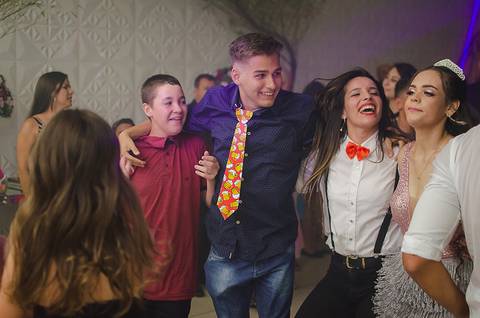 Pista de dança festa de 15 anos'