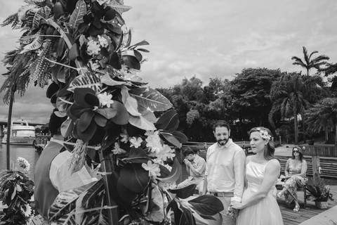 casamento de Lia e Ismael no Canto da ilha em Porto Alegre '