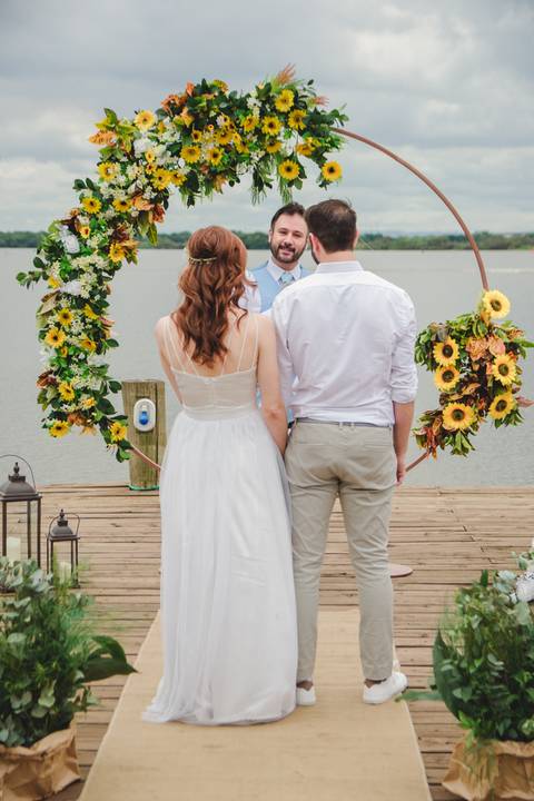 casamento de Lia e Ismael no Canto da ilha em Porto Alegre '