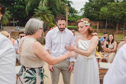 casamento de Lia e Ismael no Canto da ilha em Porto Alegre '