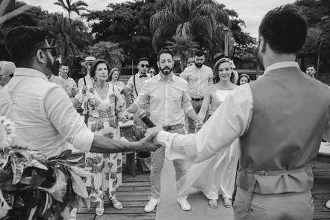 casamento de Lia e Ismael no Canto da ilha em Porto Alegre '