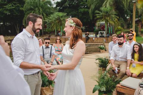 casamento de Lia e Ismael no Canto da ilha em Porto Alegre'