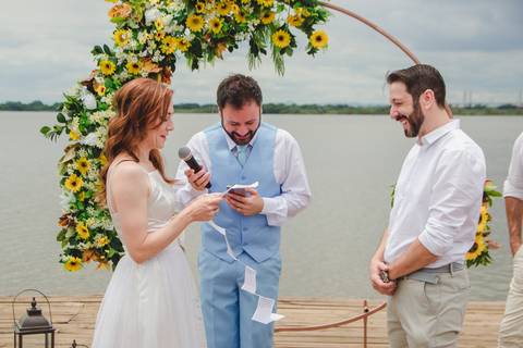 casamento de Lia e Ismael no Canto da ilha em Porto Alegre V'