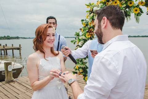 casamento de Lia e Ismael no Canto da ilha em Porto Alegre '