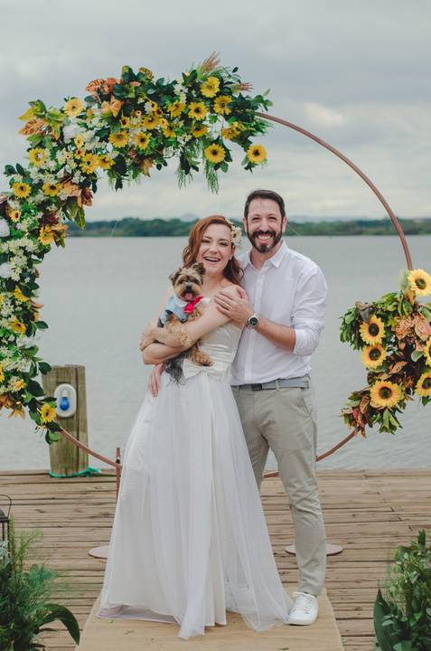 casamento de Lia e Ismael no Canto da ilha em Porto Alegre '