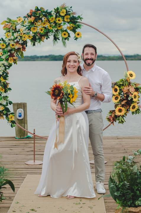 casamento de Lia e Ismael no Canto da ilha em Porto Alegre '