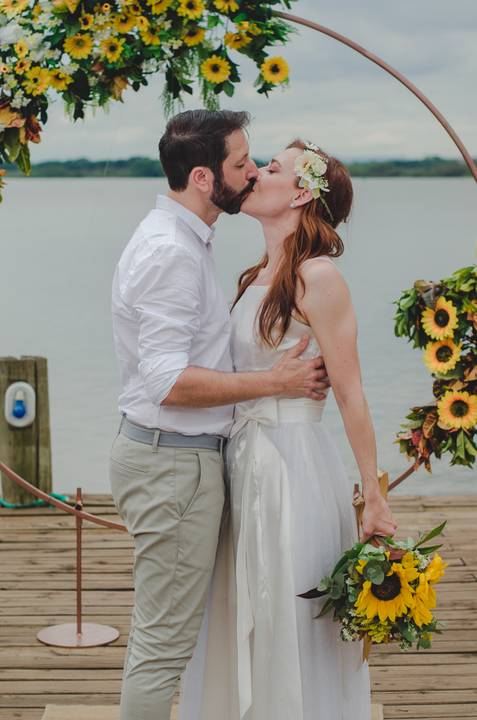 casamento de Lia e Ismael no Canto da ilha em Porto Alegre '