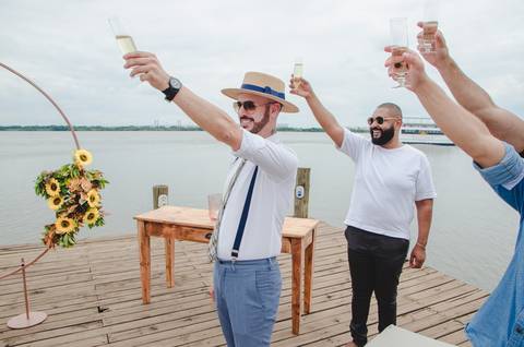 casamento de Lia e Ismael no Canto da ilha em Porto Alegre '