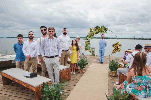 casamento no Canto da ilha em Porto Alegre'