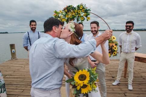 casamento no Canto da ilha em Porto Alegre'