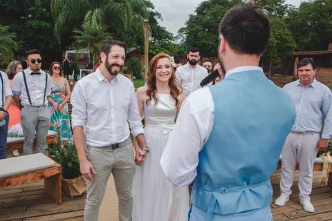 casamento no Canto da ilha em Porto Alegre'