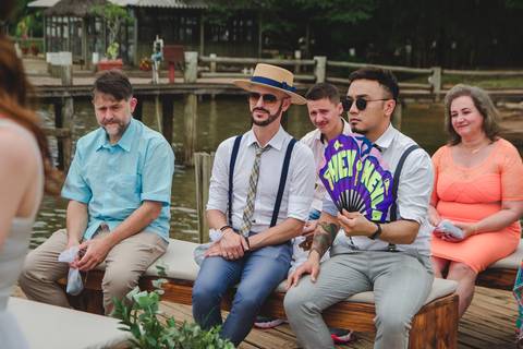 casamento no Canto da ilha em Porto Alegre'
