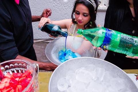 Festa 15 anos no Gran Fiesta Canoas bartenders'