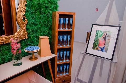 Decoração de festa de 15 anos no Gran Fiesta Canoas'