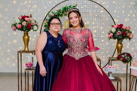 Mãe da debutante festa de 15 anos fotógrafo porto alegre Canoas Sapucaia do sul'