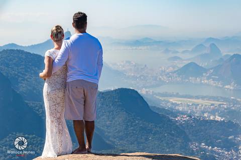 Ensaio casal - Pedra da Gávea
Fotografia Wallace Nunes'