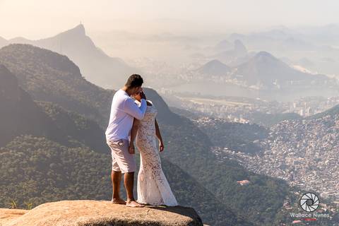 Ensaio casal - Pedra da Gávea
Fotografia Wallace Nunes'