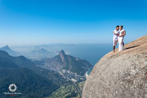 Ensaio casal - Pedra da Gávea
Fotografia Wallace Nunes'