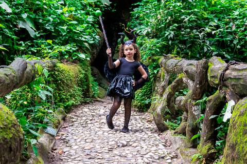 Ensaio fotográfico infantil Malévola Valentina  
Fotografia Wallace Nunes'