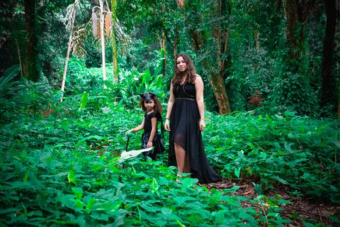 Ensaio fotográfico infantil Malévola Valentina  
Fotografia Wallace Nunes'