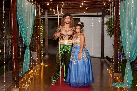 Gabrielly 15 anos - Fundo do mar - Fotógrafo Wallace Nunes'